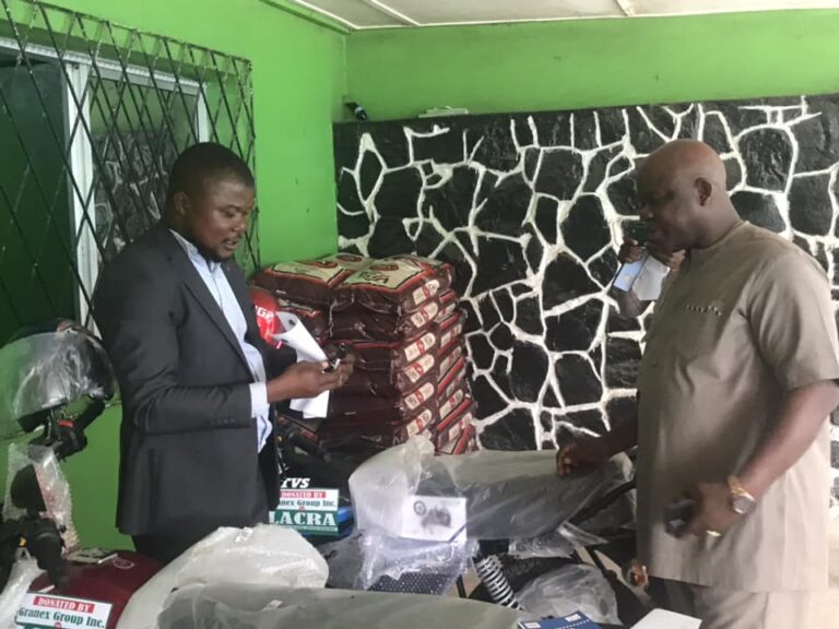 Grannex Donates 4 Motorbikes to LACRA